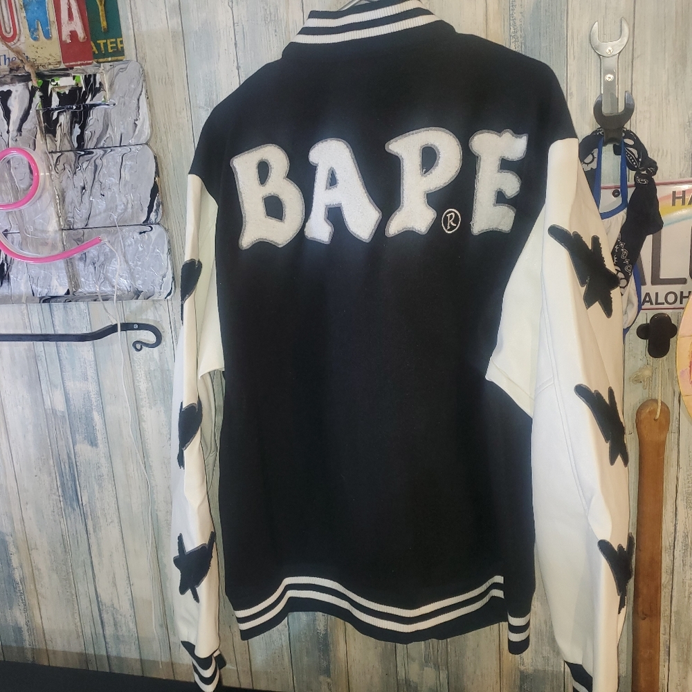 Bape varsity jacket - Picture 9 of 10